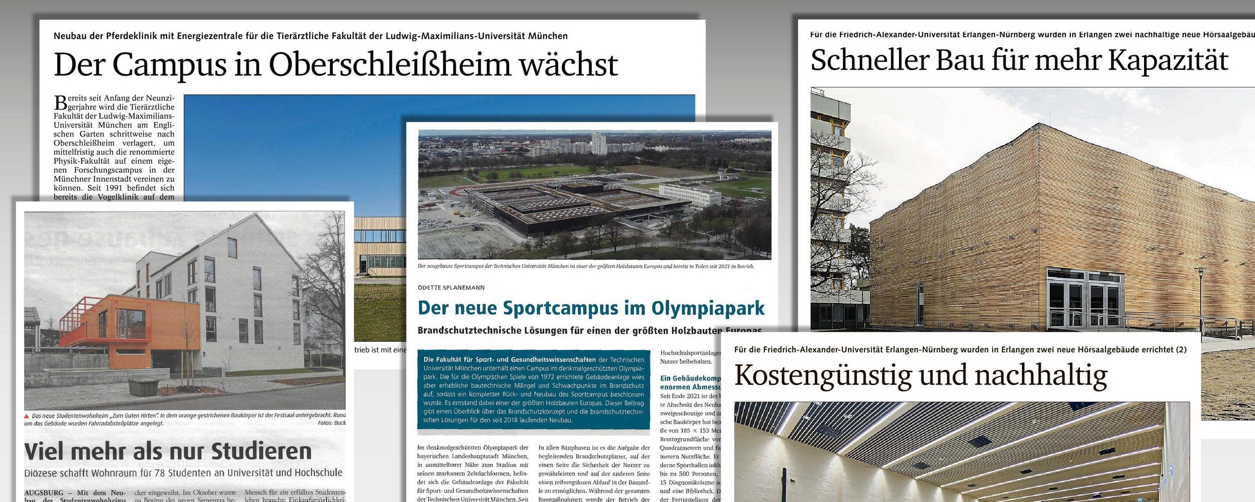 Veröffentlichungen über BSSP BranschutzPlan München