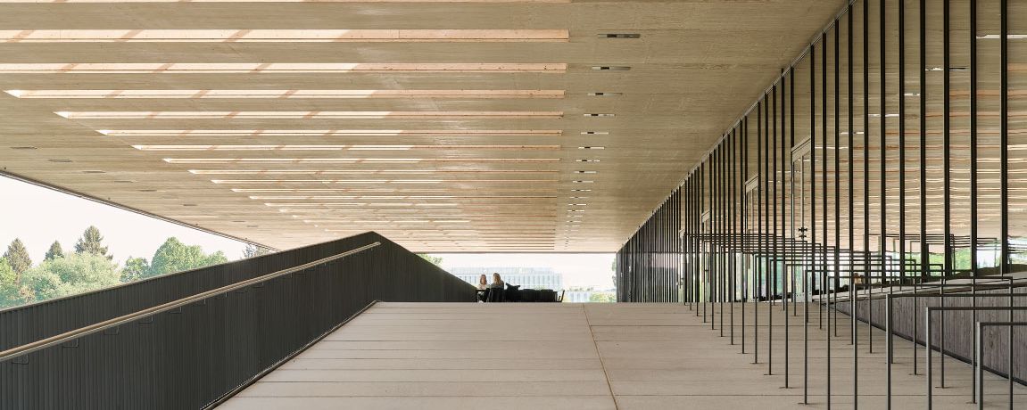 Campus im Olympiapark- Brandschutz in einem der größten Holzbauten Europas